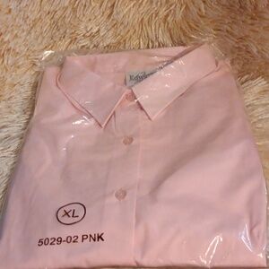 Edwards Men's Pink Short Sleeve Shirt NWT SizeXL